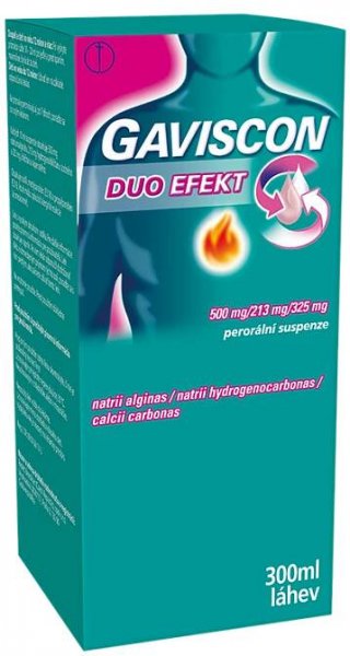 Gaviscon Duo Efekt suspenze 300 ml