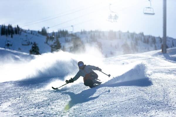 Brody Spraying The Greatest Snow On Earth®