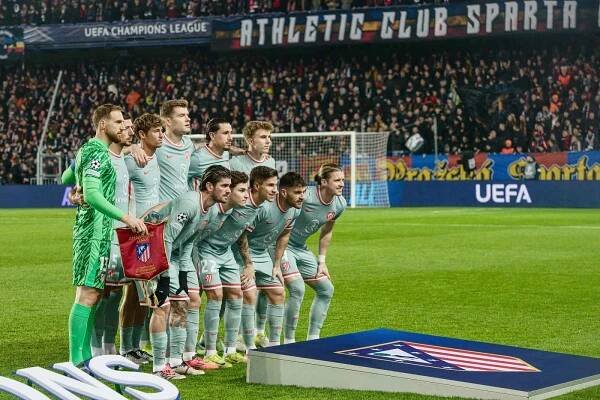 Liga mistrů: Sparta Praha - Atlético Madrid