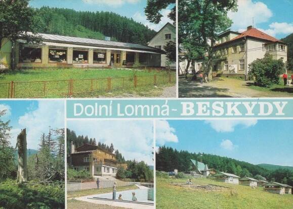 DOLNÍ LOMNÁ - Pohlednice místopis
