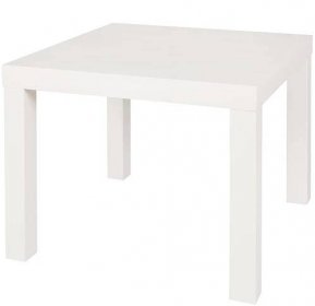 LACK NN bílý konferenční stolek 55x55 cm