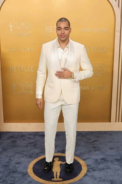 Nicholas Duvernay attends the 31st Annual Screen Actors Guild Awards at Shrine Auditorium and Expo Hall on February 23, 2025 in Los Angeles, California
