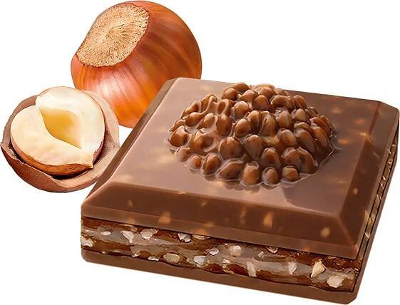 Ferrero Rocher mléčná čokoláda s lískovými oříšky 90 g