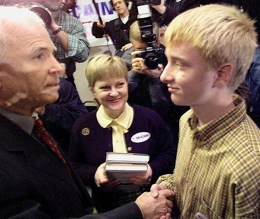 john mccain south carolina primary 2000 presidential republican chris duren