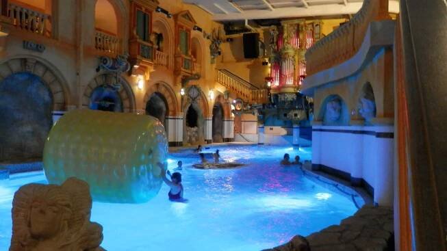 Hlavní hala Aquapark Babylon v Liberci