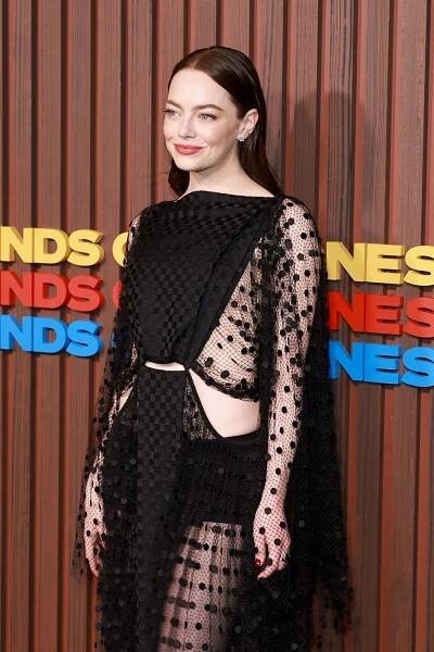 Emma Stone Has a New Take on Sheer Dressing