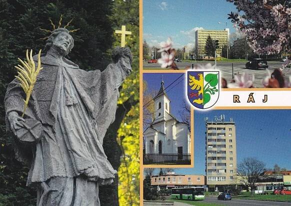 KARVINÁ - RÁJ - Pohlednice místopis
