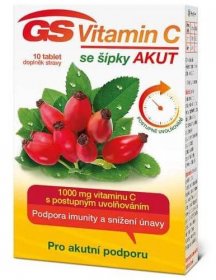 GS Vitamin C 1000 se šípky Akut, 10 tablet