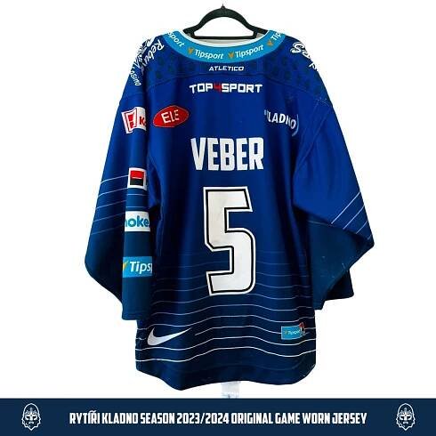 Originální dresy Rytířů Kladno z extraligové sezony 2023/24