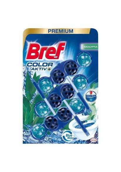 Bref color aktiv Eucalyptus WC blok 3x50g | Fikko Market