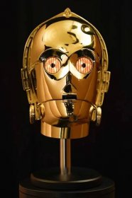 A  C-3PO head from the original Star Wars film is expected to fetch up to £1million at auction