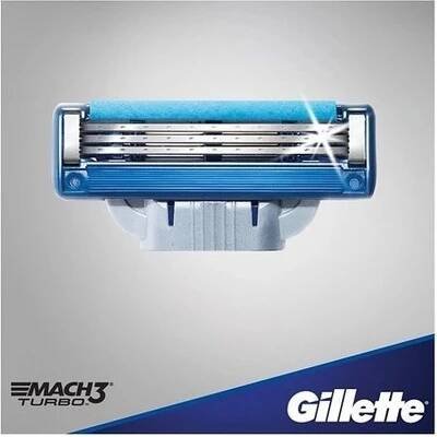 Gillette Mach3 Turbo 12 ks od 442 Kč - Heureka.cz