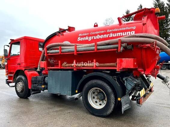 Fekální vůz Scania P93M 210 good condition