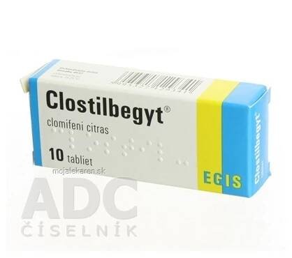Klomifen 100mg — přes internet v obchodech