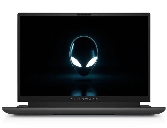 Image of the M18 R2 Gaming Laptop from a front perspective.