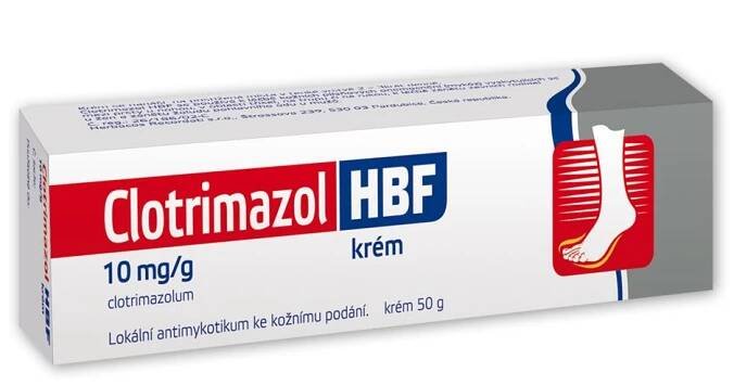 Clotrimazole Recordati krém 50g