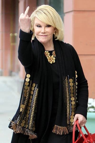 Z téhle fotky mrazí: Robin Williams (63) a Joan Rivers (81) se teď společně smějí v hereckém nebi
