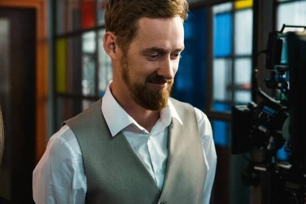 Dáma a Král - Série 3 - Z natáčení - Michal Dalecký
