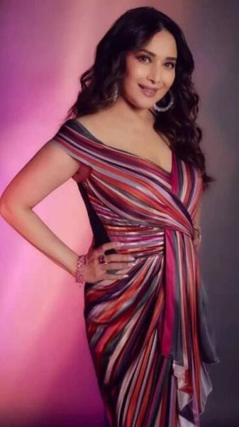 Madhuri Dixit's striking western looks