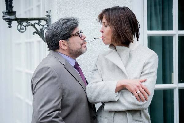 Hedda - Z filmu - Bruno Cathomas, Susanne Wolff