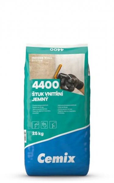 4400 ŠTUK VNITŘNÍ JEMNÝ | Cemix