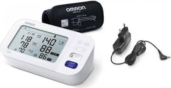 Omron M6 Comfort AFib + adaptér