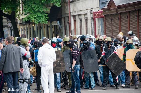 Oděsa, 2. květen 2014 - Visegradský jezdec 🏇