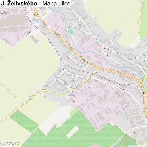 J. Želivského - mapy | Kurzy.cz