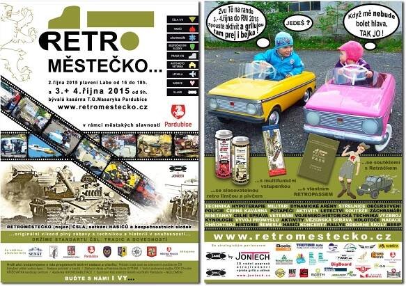 Retroměstečko - Pardubice 3. - 4. 10. 2015