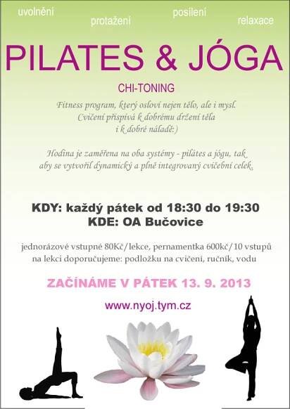 PILATES and JÓGA: Bučovice