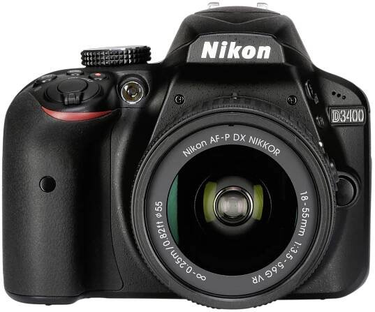 NIKON D3400 + AF-P 18-55 VR - Black | ab-com.cz