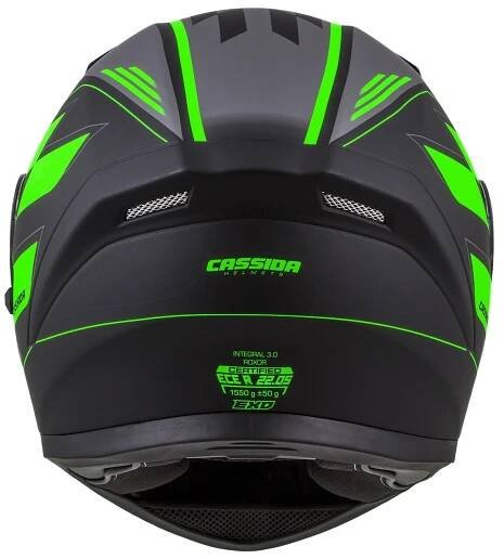 Helma Cassida Integral 3.0 Roxor černá matná-zelená-šedá | SMRŽ MOTO