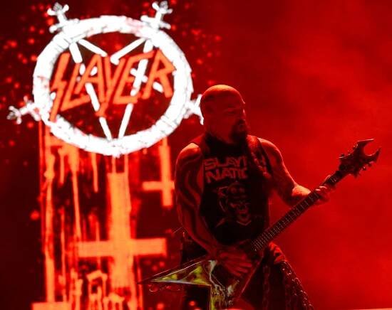 Slayer, bloody, unbowed