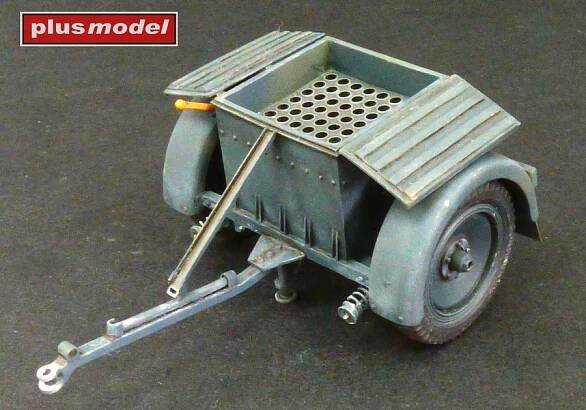Muniční vozík Sd.Anh.32 pro Sd.Kfz 252-1