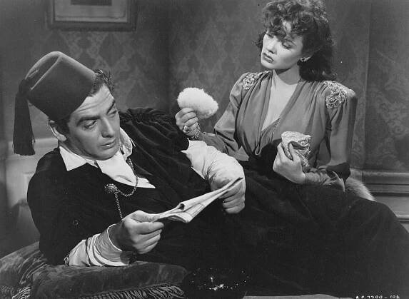 Podsvětí Šanghaje - Z filmu - Victor Mature, Gene Tierney