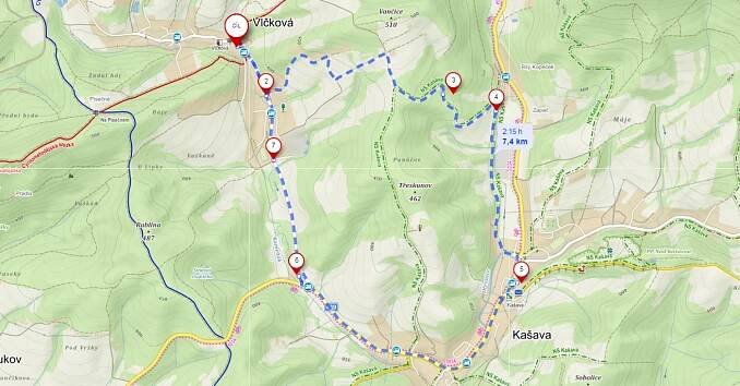 Pěší výlety a turistické trasy okolo Vlčkové :: Apartmany-vlckova-cz