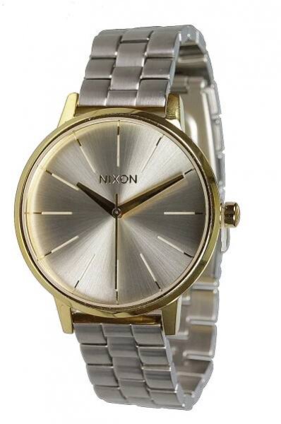 hodinky Nixon Kensington - Gold/Silver/Silver