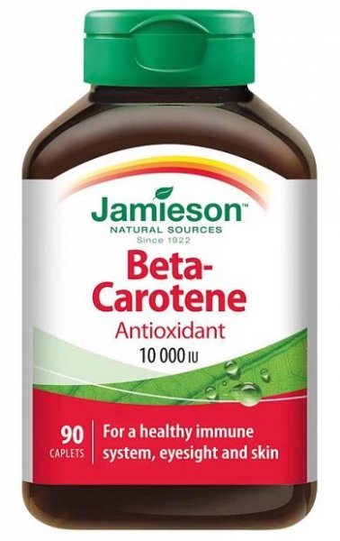 JAMIESON Betakaroten 10 000 IU tbl.90