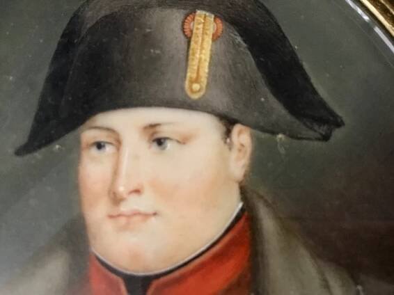 “Napoleon Bonaparte” miniatura od Francois Dumont *1751 Luneville, +1831 Paris | Brintesia CORP s.r.o.