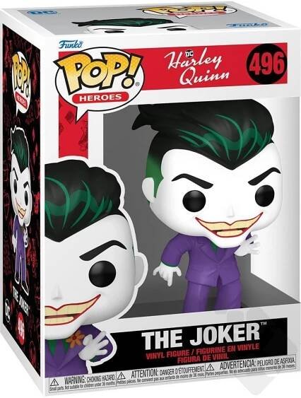 Funko Pop! Heroes 496 Harley Quinn The Joker