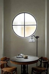 the round window is a based on a traditional chinese building element; &#8\ 24