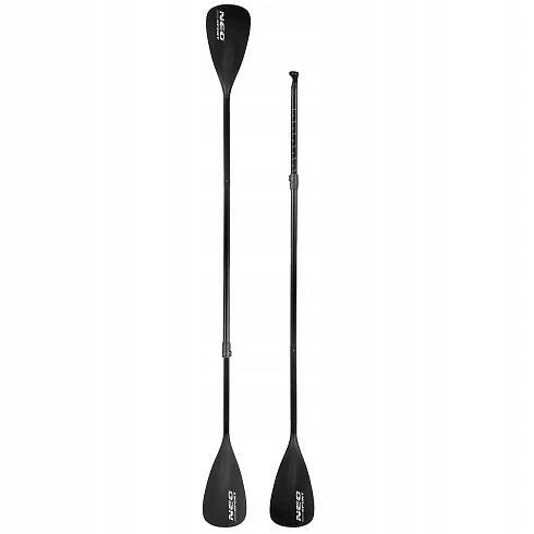 Veslo pro paddleboard 2v1, černé