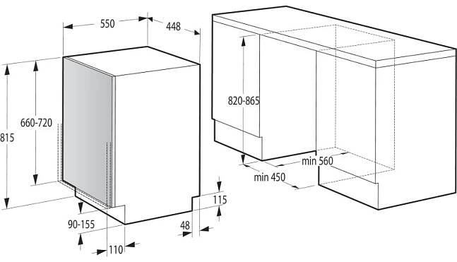 Myčka nádobí Gorenje GV583B10AD 
