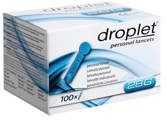 DROPLET Lanceta 100 ks