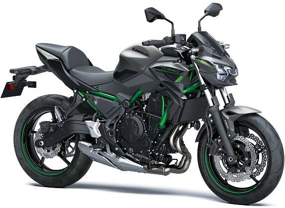 Kawasaki Z650 Červená 2025