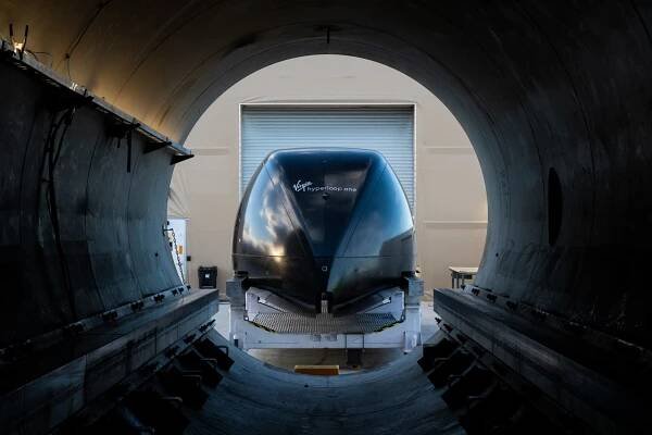 Virgin Hyperloop completes first test with actual passengers