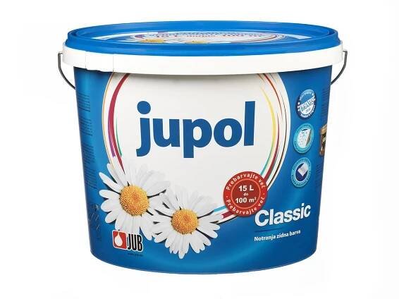 Jupol Classic bílá 15L