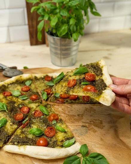 pesto-pizza