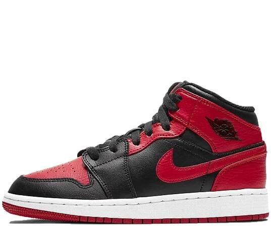 Air Jordan 1 Mid GS "Banned"