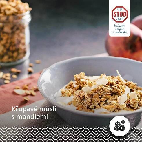 Křupavé müsli s mandlemi
